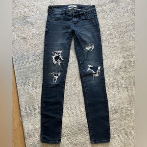 BULLHEAD skinny stretchy ripped jeans size 0